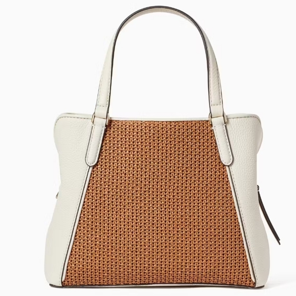 Jackson Straw Medium Triple Compartment Satchel - Picture 2 of 9